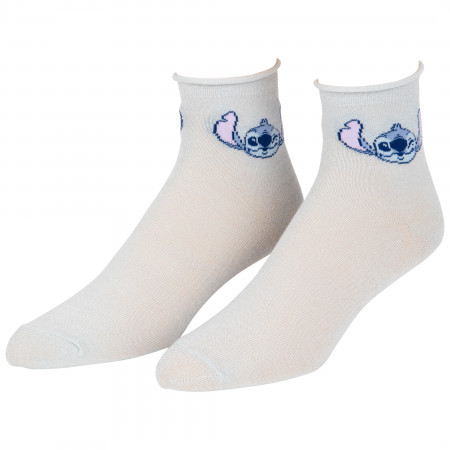 Lilo & Stitch Women's Rolled Cuff Socks 3-Pack